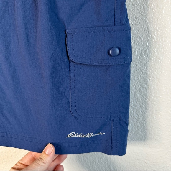 Eddie Bauer Blue Skort With Pockets Women’s Size Medium - Picture 3 of 7